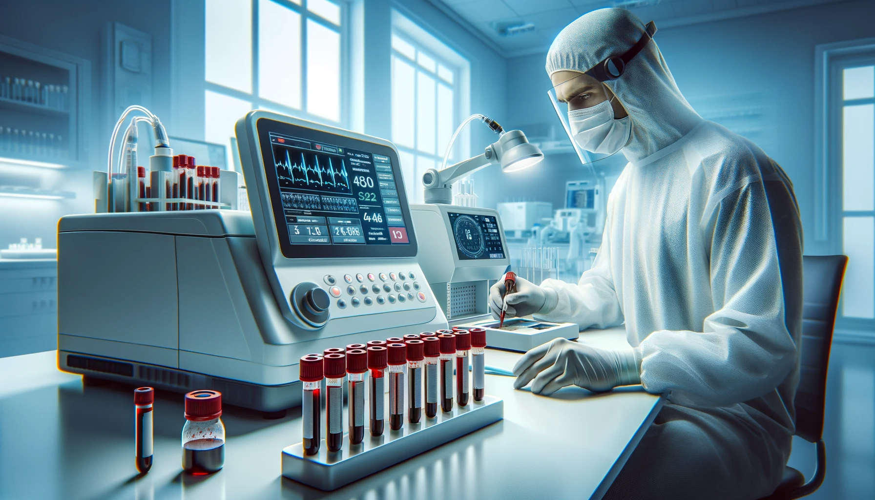 Визначення газів та електролітів крові